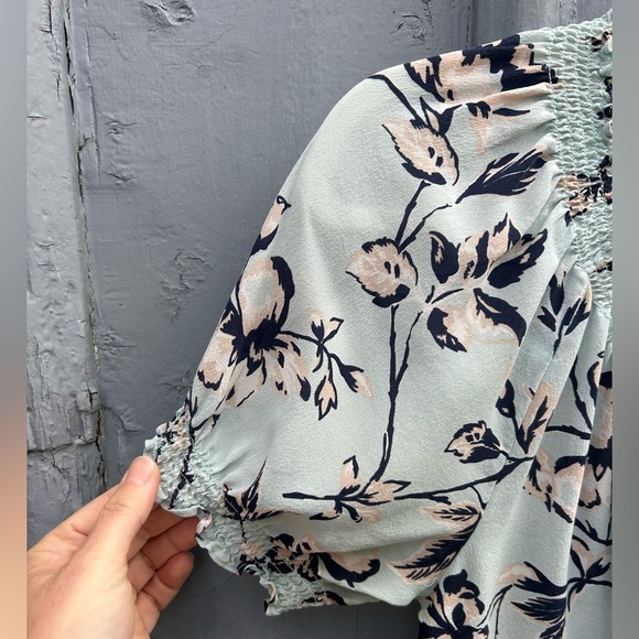 Joie Silk Floral Masha Blouse, Size M, - Picture 5 of 7